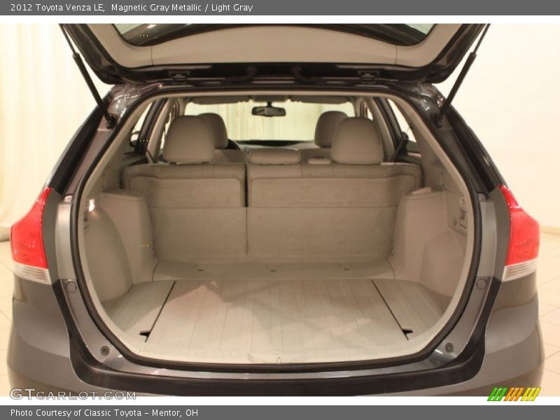  2012 Venza LE Trunk