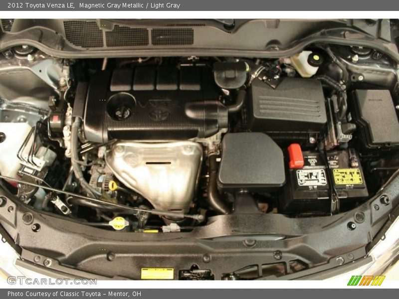  2012 Venza LE Engine - 2.7 Liter DOHC 16-Valve Dual VVT-i 4 Cylinder