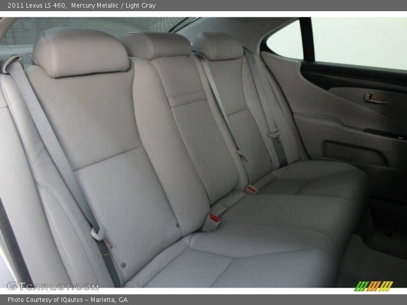 Rear Seat of 2011 LS 460