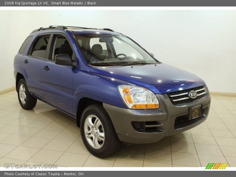 Smart Blue Metallic / Black 2008 Kia Sportage LX V6