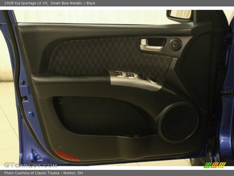 Smart Blue Metallic / Black 2008 Kia Sportage LX V6