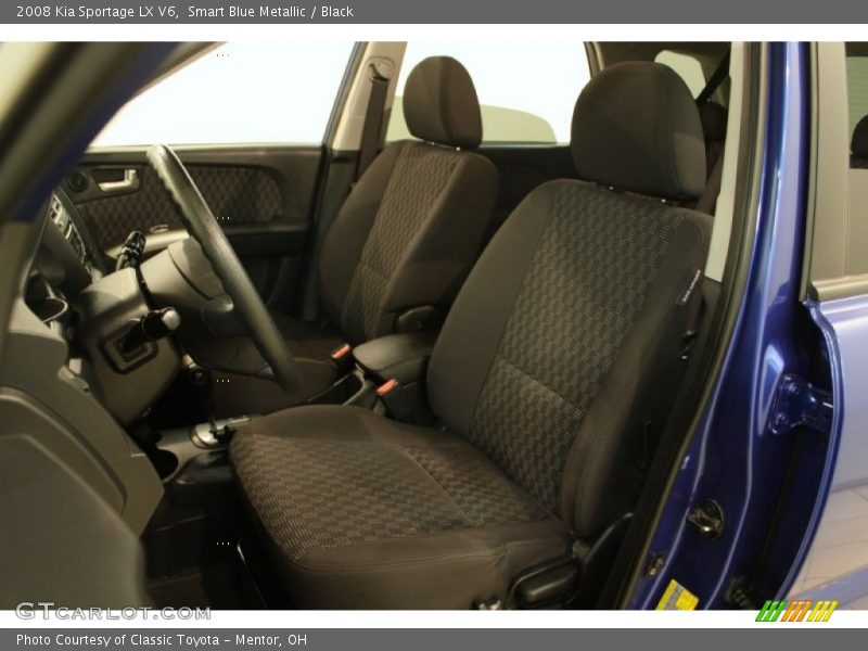 Front Seat of 2008 Sportage LX V6