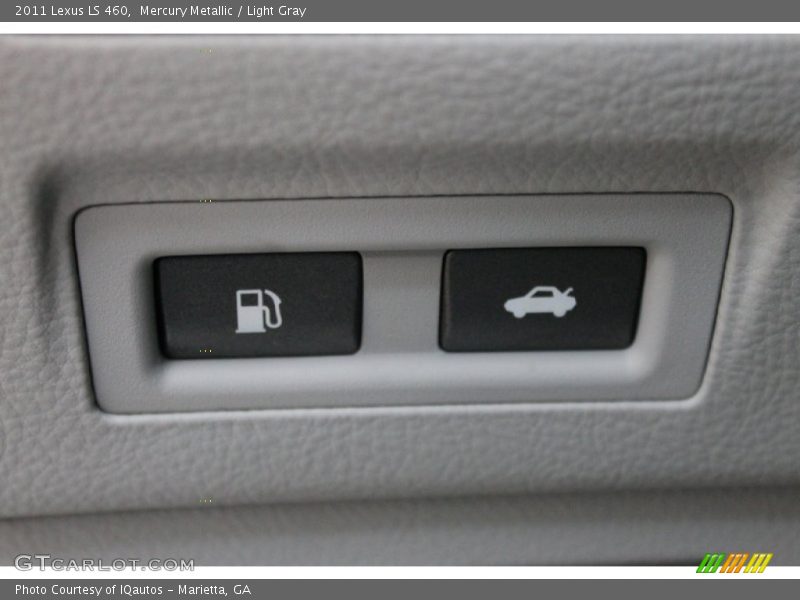 Mercury Metallic / Light Gray 2011 Lexus LS 460