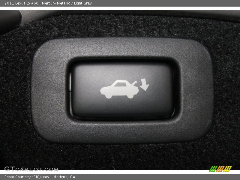 Mercury Metallic / Light Gray 2011 Lexus LS 460