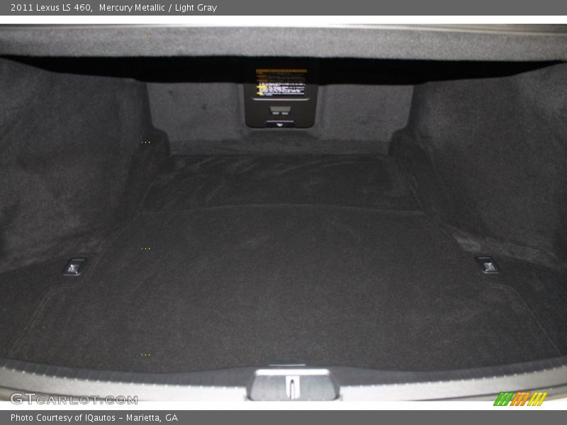 Mercury Metallic / Light Gray 2011 Lexus LS 460