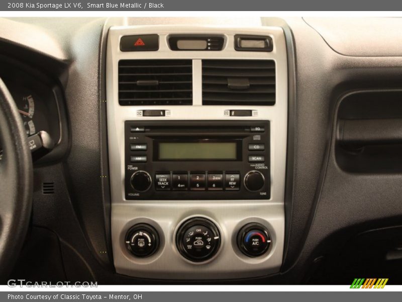 Controls of 2008 Sportage LX V6