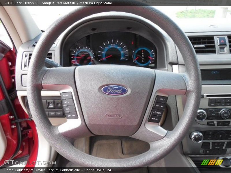  2010 Fusion SE Steering Wheel