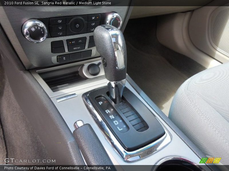  2010 Fusion SE 6 Speed Automatic Shifter