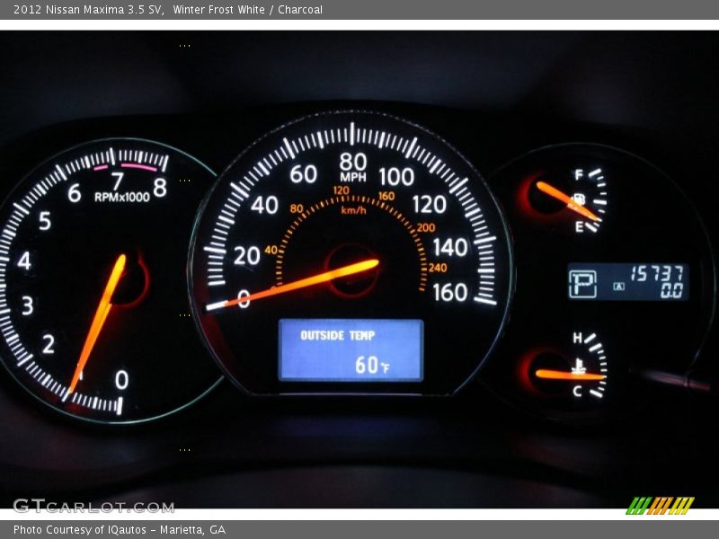 2012 Maxima 3.5 SV 3.5 SV Gauges