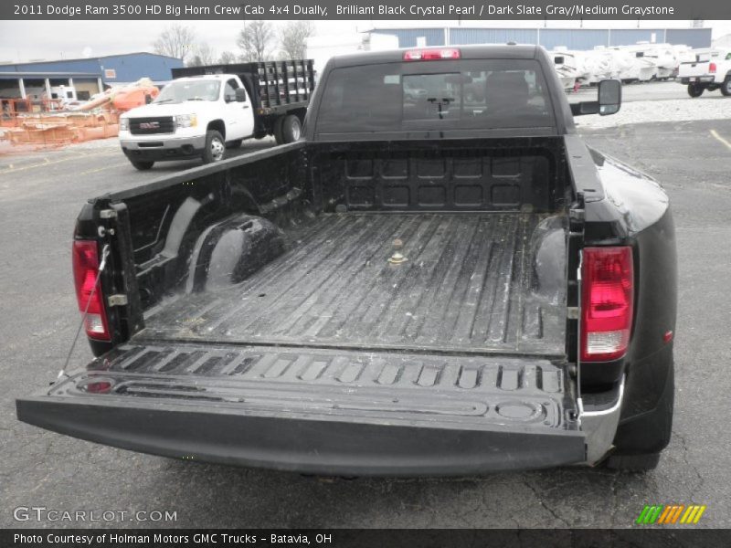 Brilliant Black Crystal Pearl / Dark Slate Gray/Medium Graystone 2011 Dodge Ram 3500 HD Big Horn Crew Cab 4x4 Dually