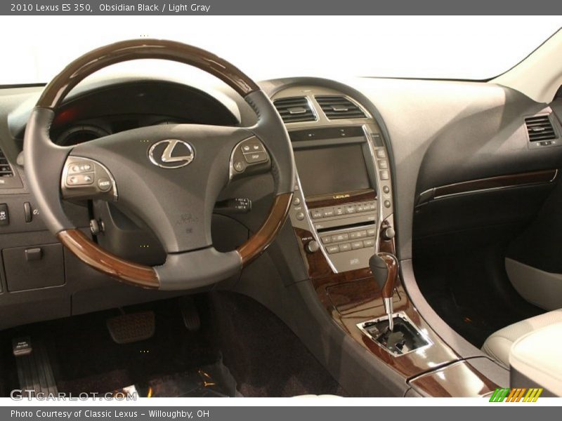 Dashboard of 2010 ES 350