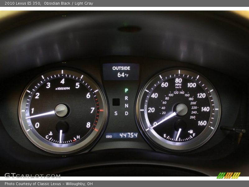  2010 ES 350 350 Gauges