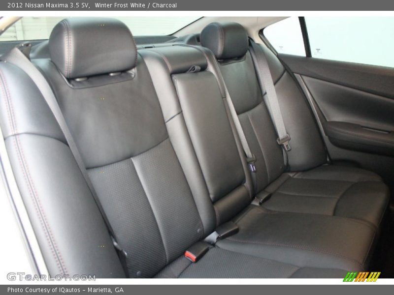 Winter Frost White / Charcoal 2012 Nissan Maxima 3.5 SV