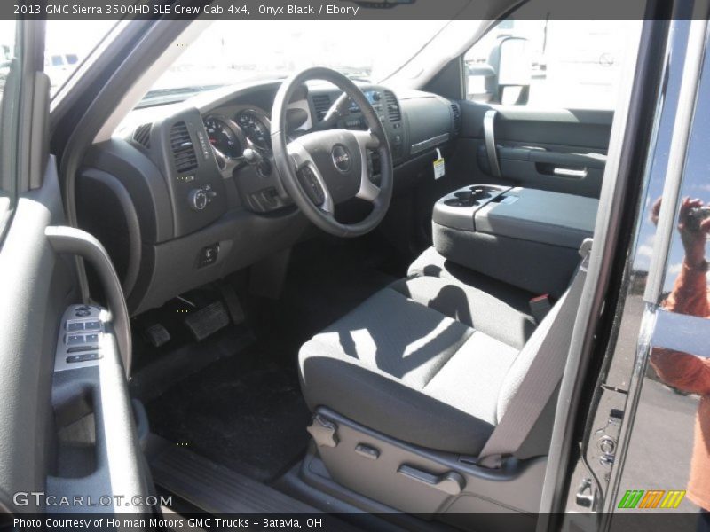 Onyx Black / Ebony 2013 GMC Sierra 3500HD SLE Crew Cab 4x4