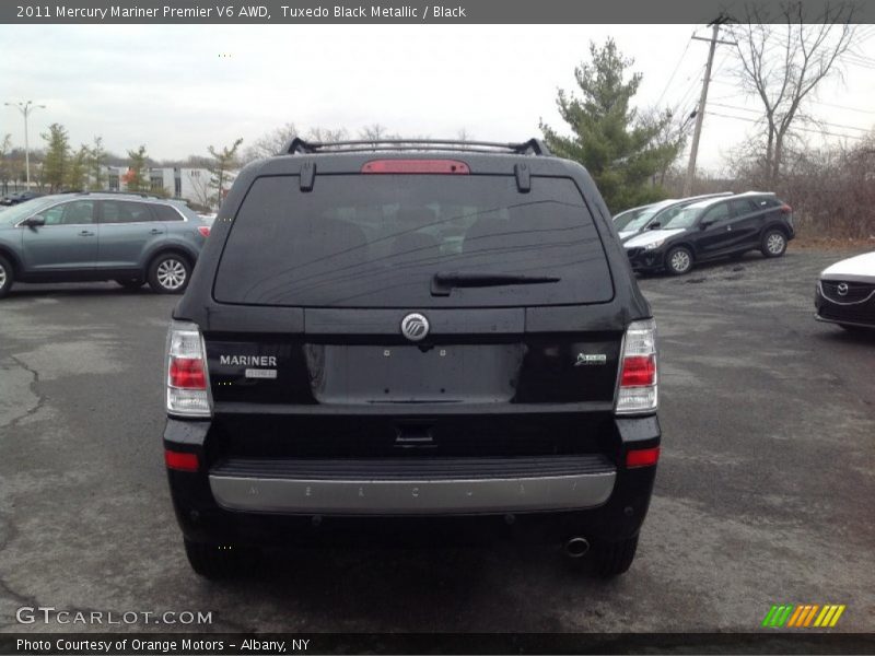 Tuxedo Black Metallic / Black 2011 Mercury Mariner Premier V6 AWD