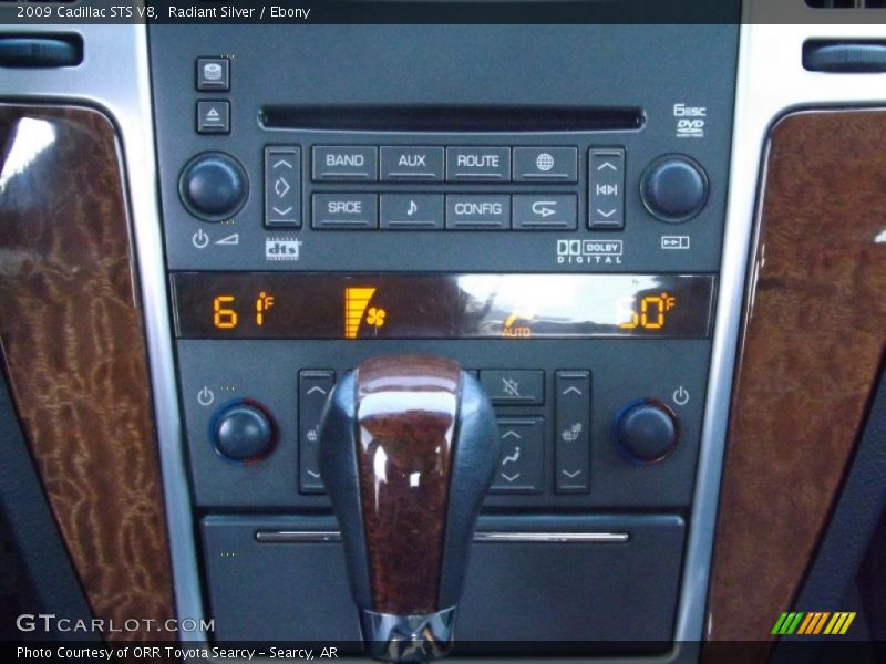 Radiant Silver / Ebony 2009 Cadillac STS V8