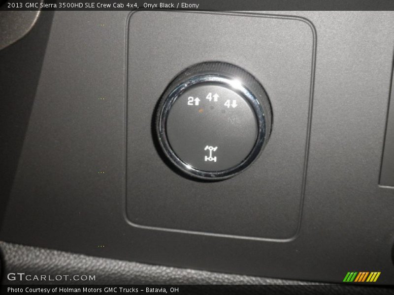 Onyx Black / Ebony 2013 GMC Sierra 3500HD SLE Crew Cab 4x4