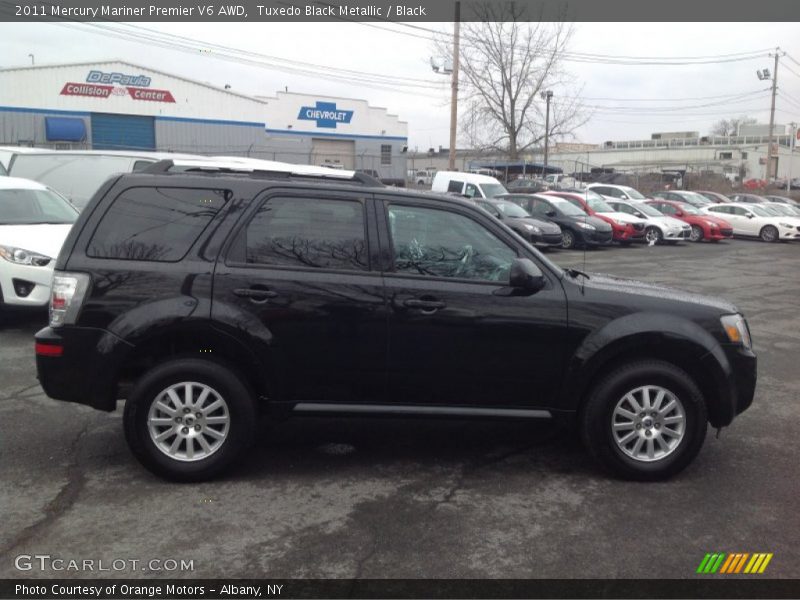 Tuxedo Black Metallic / Black 2011 Mercury Mariner Premier V6 AWD