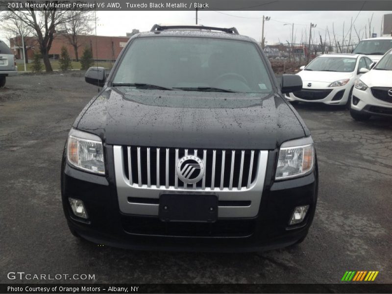 Tuxedo Black Metallic / Black 2011 Mercury Mariner Premier V6 AWD