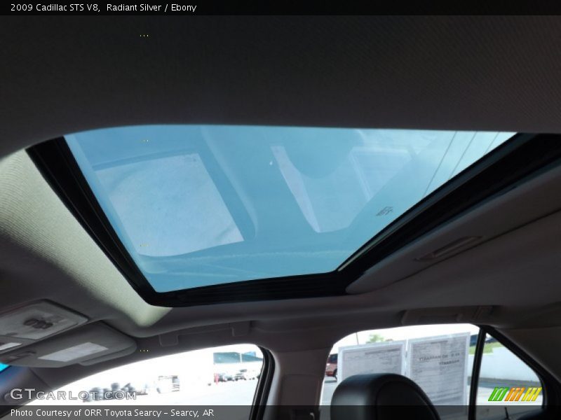 Radiant Silver / Ebony 2009 Cadillac STS V8