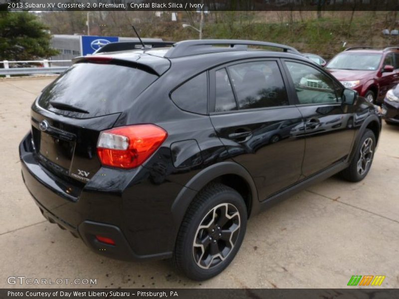 Crystal Black Silica / Ivory 2013 Subaru XV Crosstrek 2.0 Premium