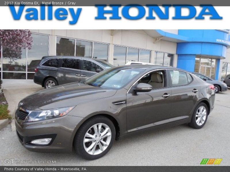 Metal Bronze / Gray 2012 Kia Optima EX