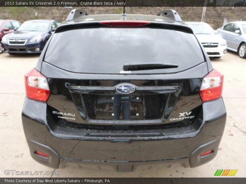 Crystal Black Silica / Ivory 2013 Subaru XV Crosstrek 2.0 Premium