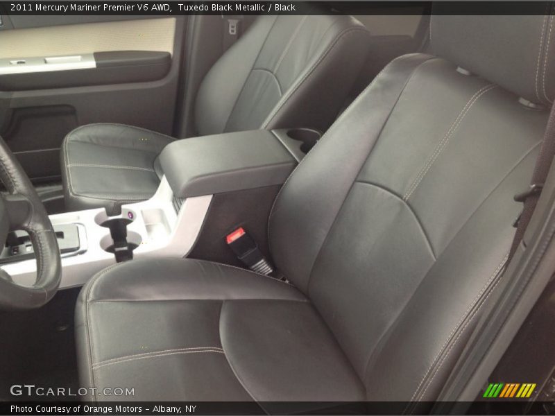 Tuxedo Black Metallic / Black 2011 Mercury Mariner Premier V6 AWD