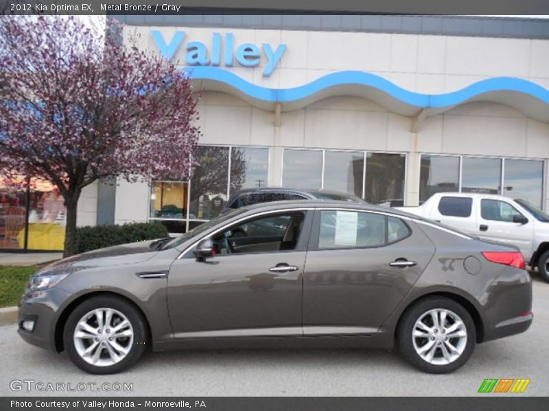 Metal Bronze / Gray 2012 Kia Optima EX