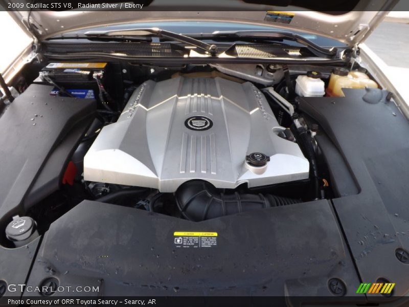 Radiant Silver / Ebony 2009 Cadillac STS V8