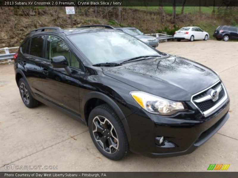 Crystal Black Silica / Ivory 2013 Subaru XV Crosstrek 2.0 Premium