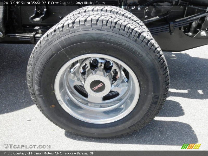 Onyx Black / Ebony 2013 GMC Sierra 3500HD SLE Crew Cab 4x4