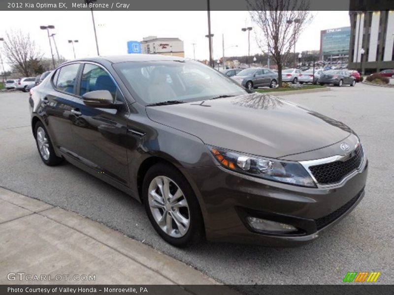 Metal Bronze / Gray 2012 Kia Optima EX
