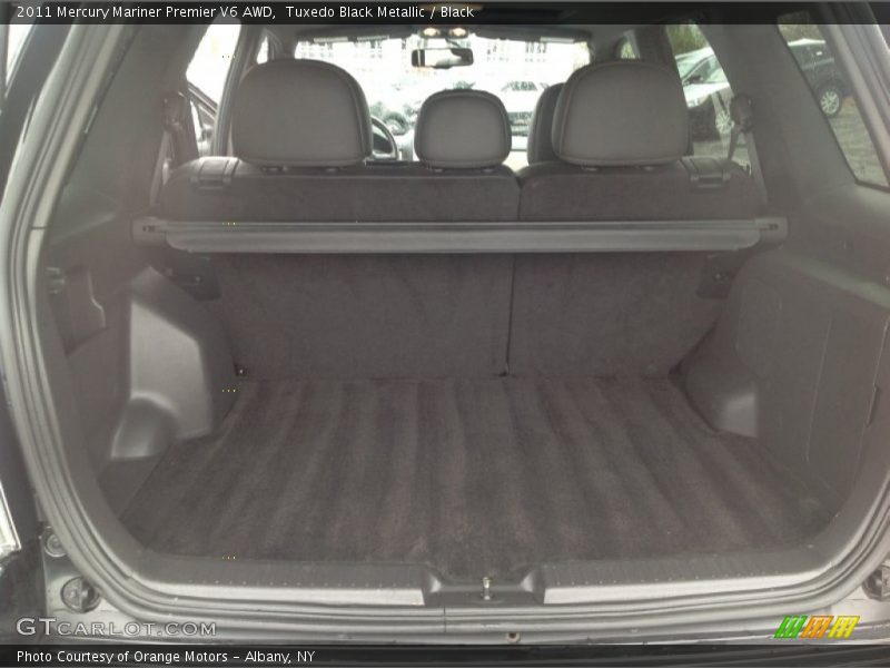 Tuxedo Black Metallic / Black 2011 Mercury Mariner Premier V6 AWD