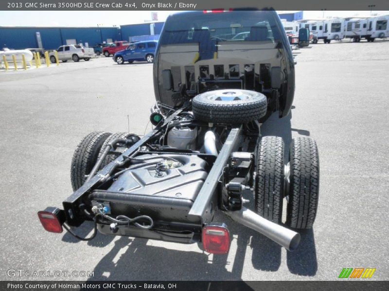 Onyx Black / Ebony 2013 GMC Sierra 3500HD SLE Crew Cab 4x4