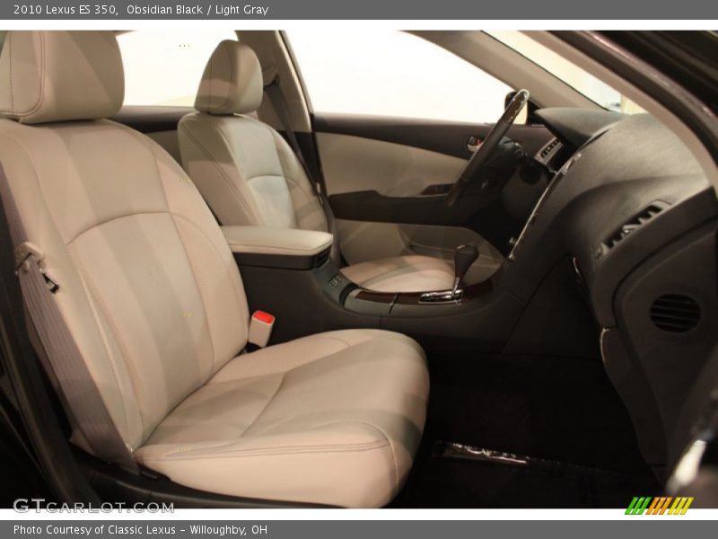 Front Seat of 2010 ES 350