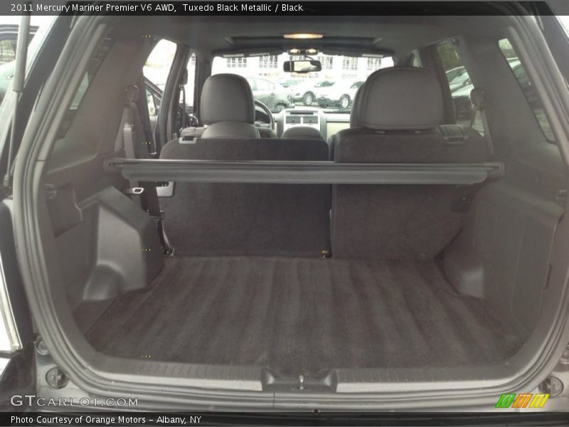 Tuxedo Black Metallic / Black 2011 Mercury Mariner Premier V6 AWD