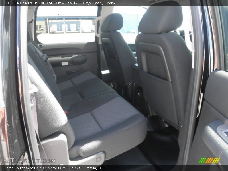 Onyx Black / Ebony 2013 GMC Sierra 3500HD SLE Crew Cab 4x4