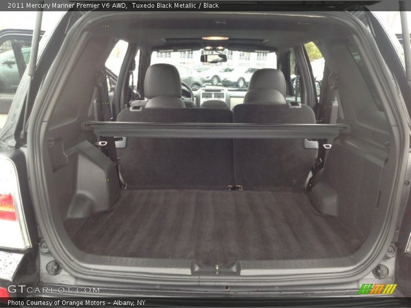 Tuxedo Black Metallic / Black 2011 Mercury Mariner Premier V6 AWD
