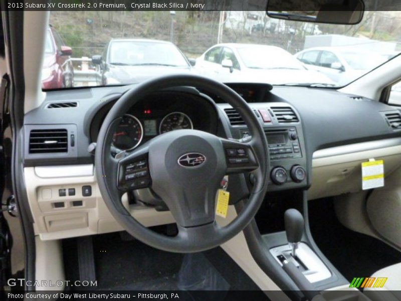 Dashboard of 2013 XV Crosstrek 2.0 Premium
