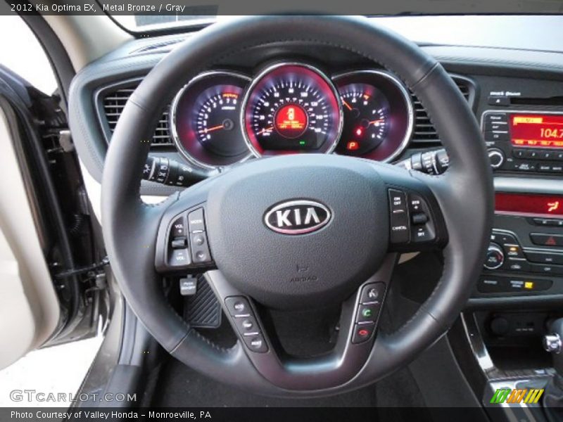 Metal Bronze / Gray 2012 Kia Optima EX