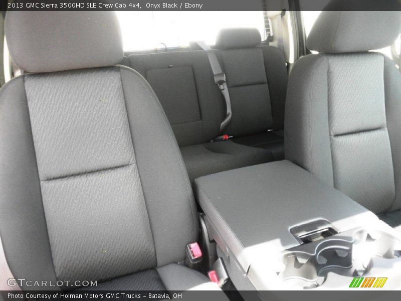 Onyx Black / Ebony 2013 GMC Sierra 3500HD SLE Crew Cab 4x4