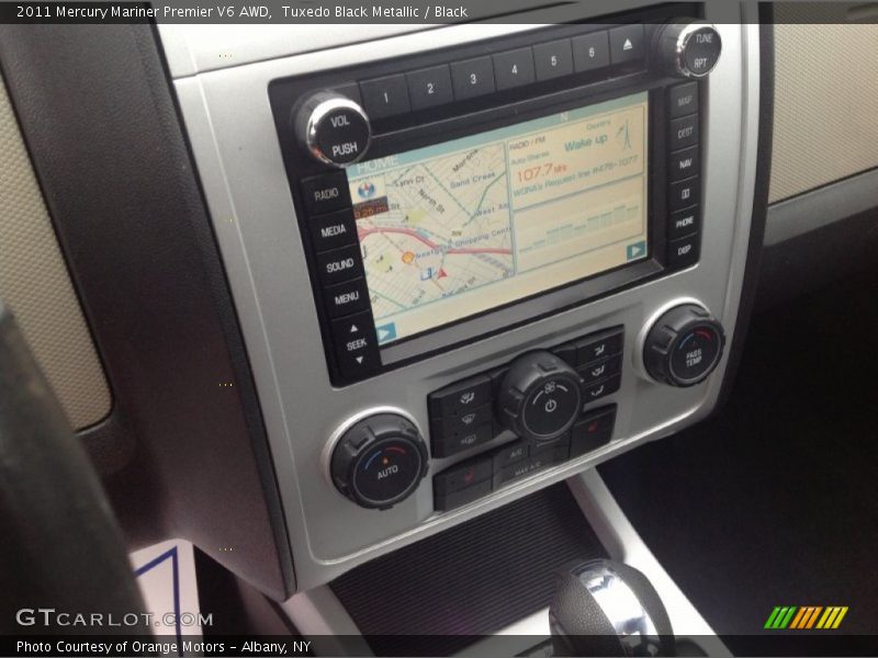Tuxedo Black Metallic / Black 2011 Mercury Mariner Premier V6 AWD