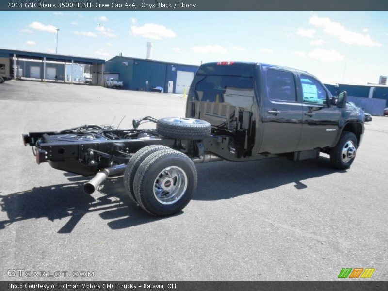 Onyx Black / Ebony 2013 GMC Sierra 3500HD SLE Crew Cab 4x4