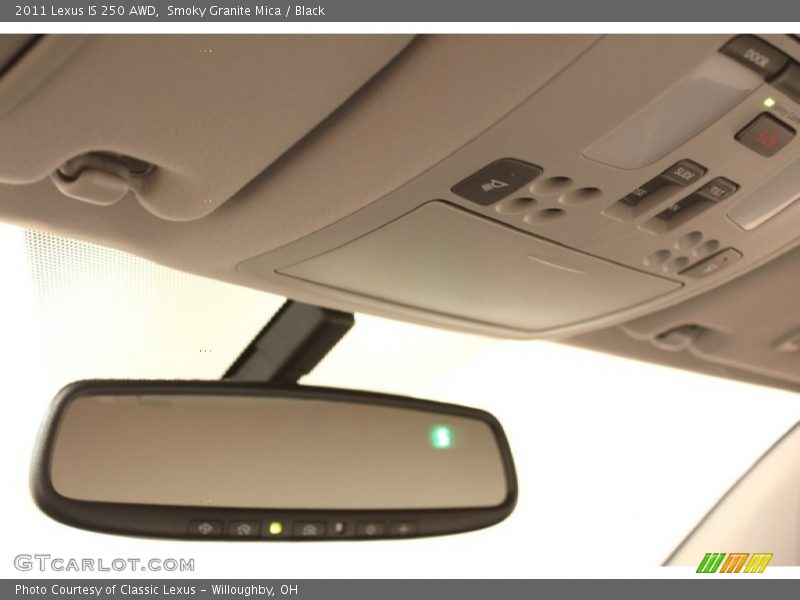 Smoky Granite Mica / Black 2011 Lexus IS 250 AWD