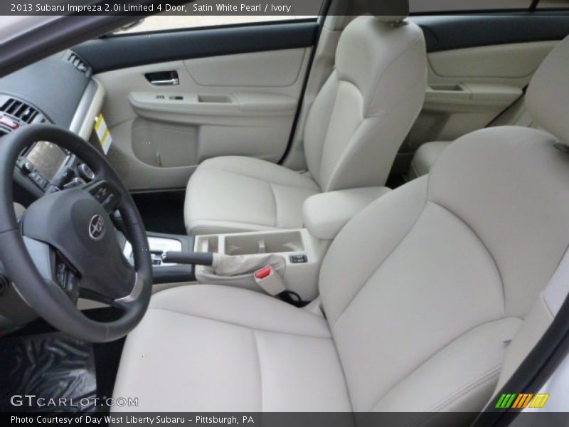  2013 Impreza 2.0i Limited 4 Door Ivory Interior