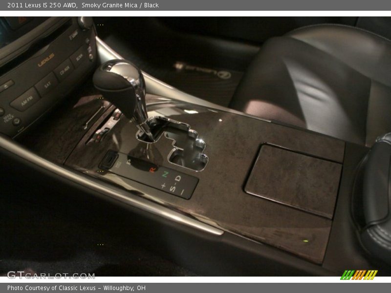 Smoky Granite Mica / Black 2011 Lexus IS 250 AWD