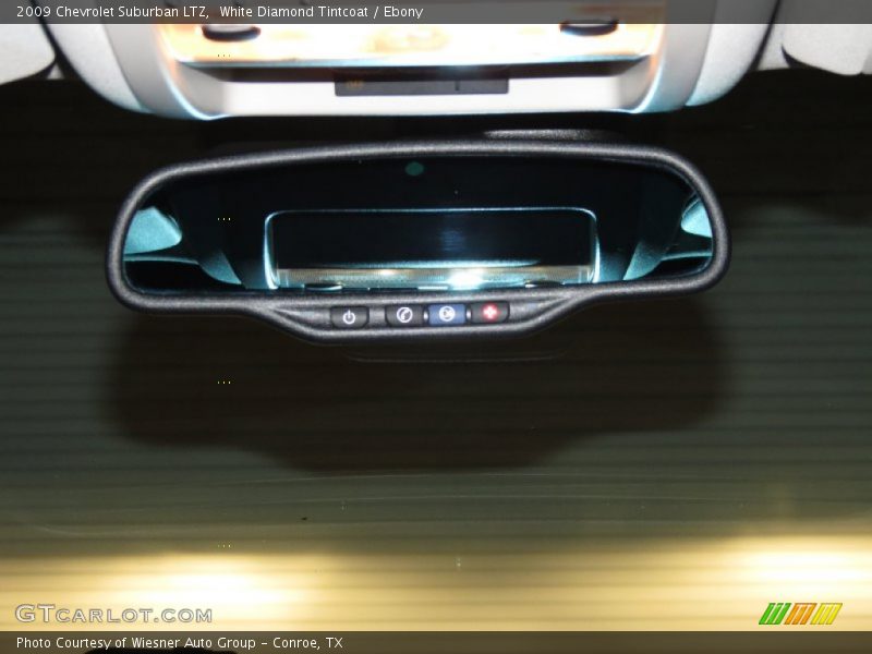 White Diamond Tintcoat / Ebony 2009 Chevrolet Suburban LTZ
