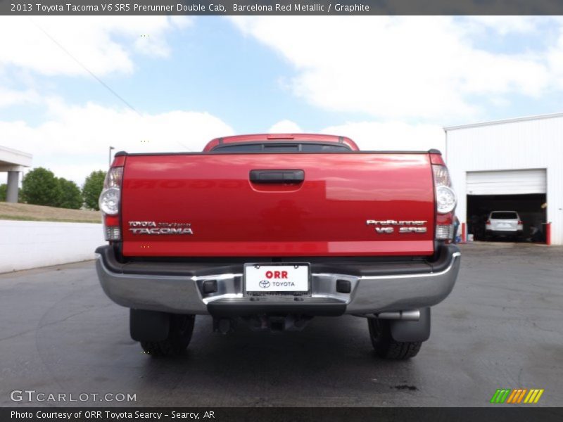 Barcelona Red Metallic / Graphite 2013 Toyota Tacoma V6 SR5 Prerunner Double Cab