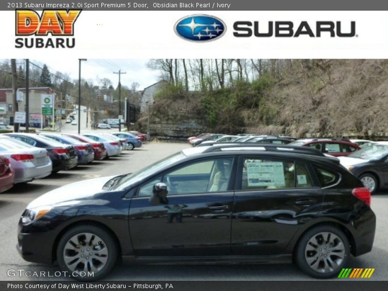 Obsidian Black Pearl / Ivory 2013 Subaru Impreza 2.0i Sport Premium 5 Door